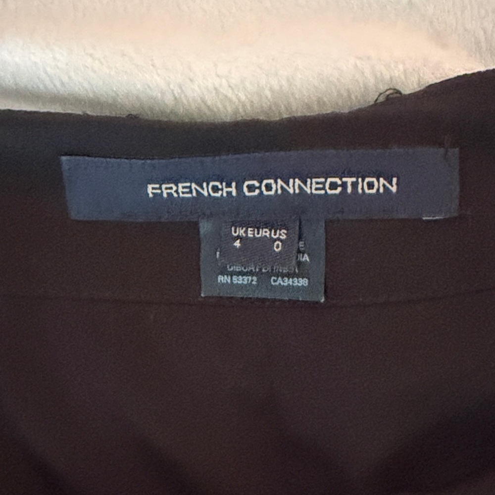 French Connection Black and Silver Sequin Mini Skirt - Picture 4 of 7